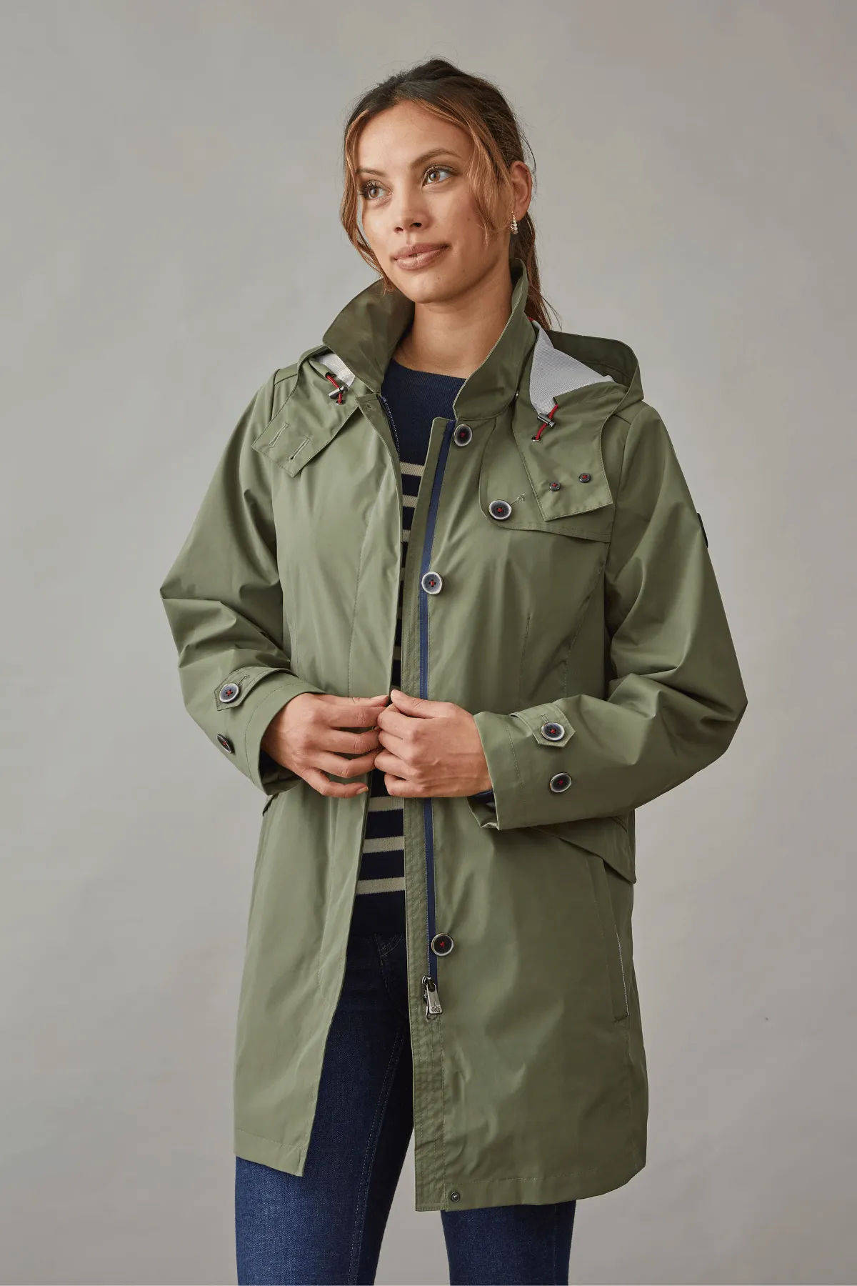 LAERKE Waterproof Jacket with Detachable Hood 2895