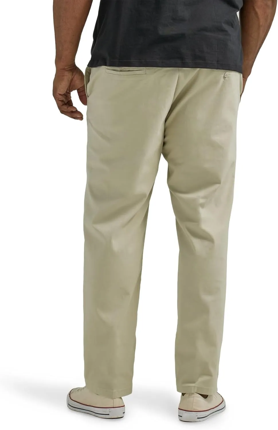Lee Men's Big & Tall Extreme Motion Flat Front Regular Straight Pant