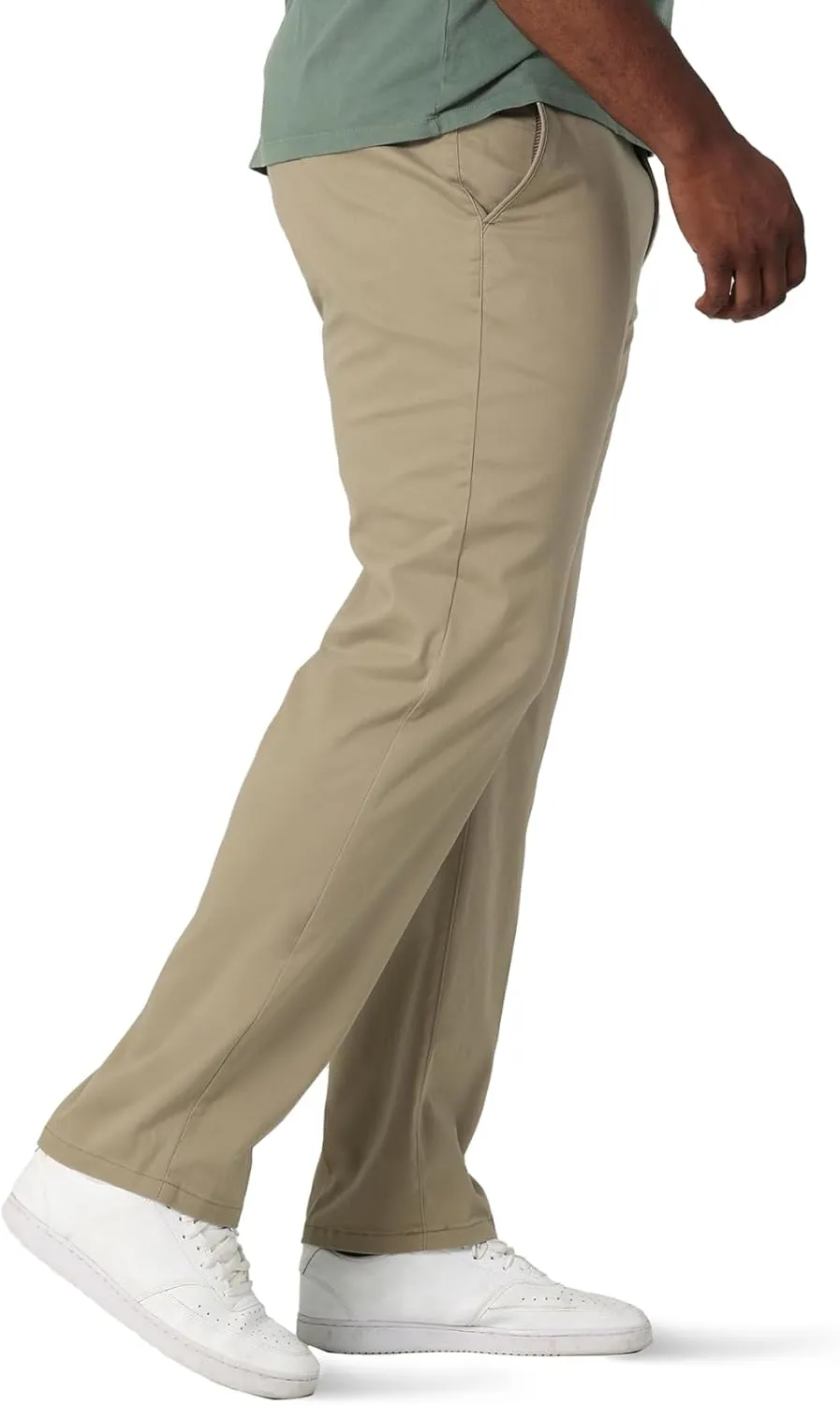 Lee Men's Big & Tall Extreme Motion Flat Front Regular Straight Pant