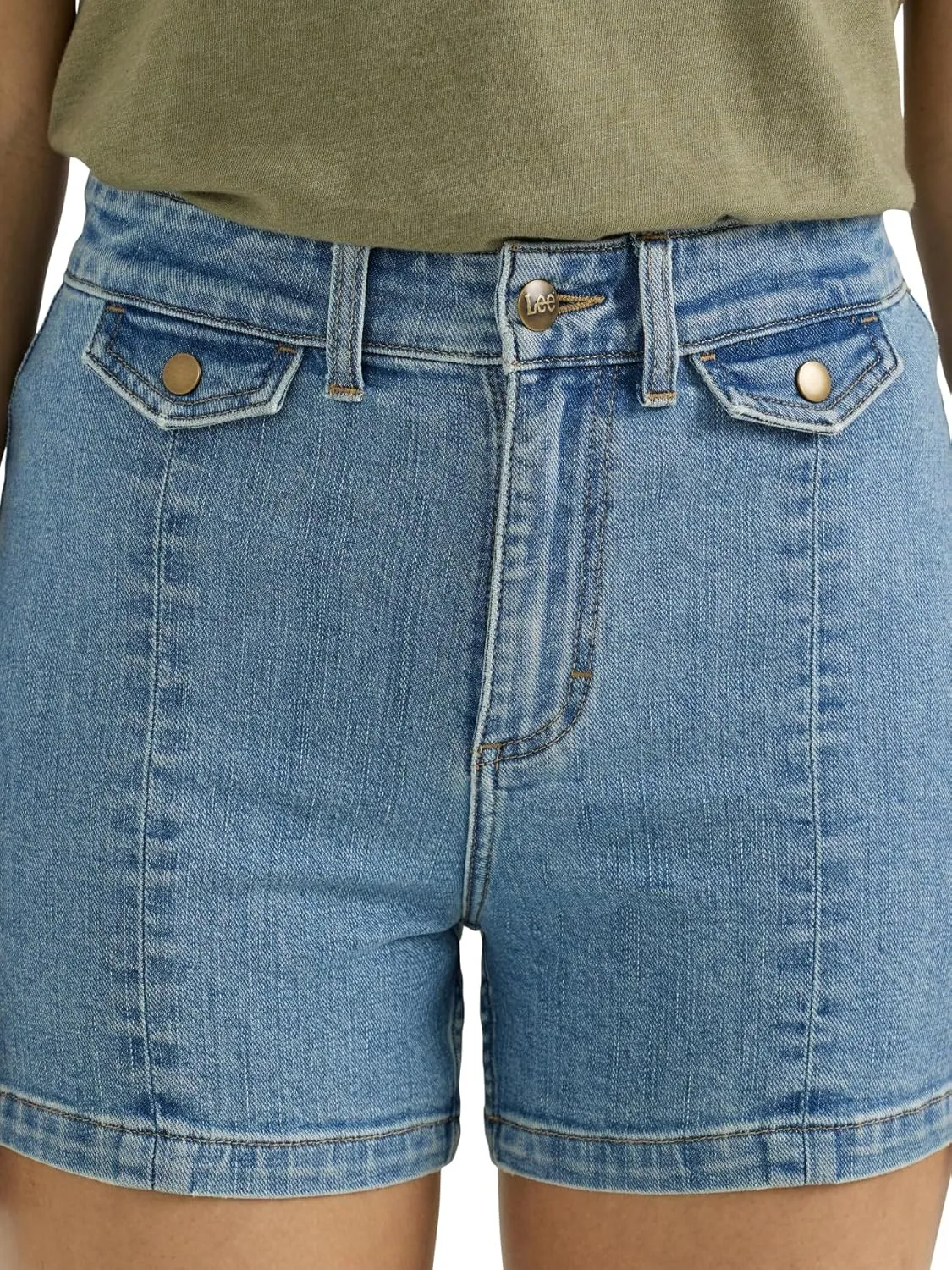 Lee Women's Legendary Seamed Denim Short