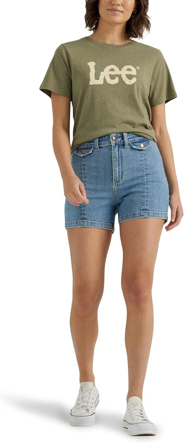 Lee Women's Legendary Seamed Denim Short