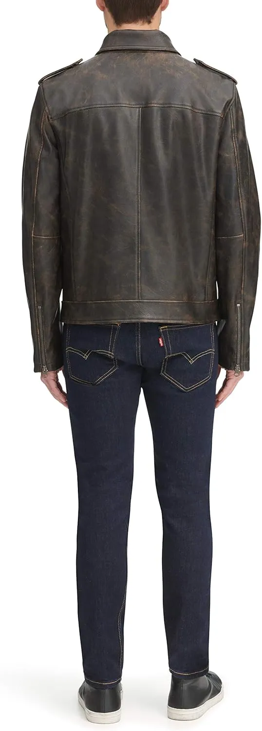 Levi's Men's Faux Leather Motorcycle Jacket