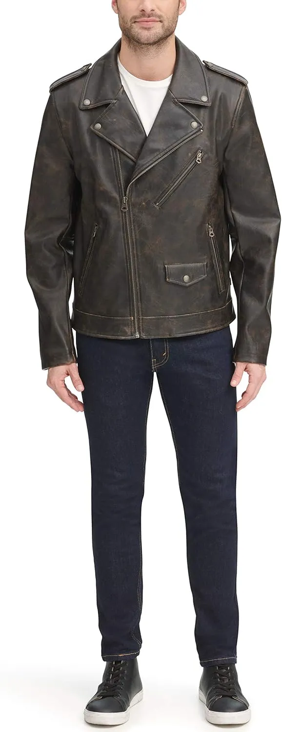 Levi's Men's Faux Leather Motorcycle Jacket