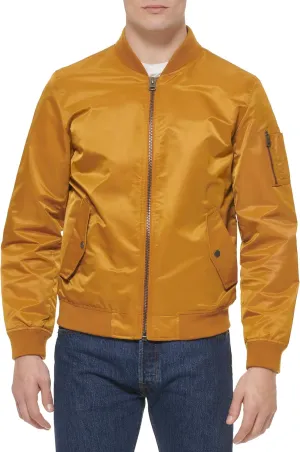 Levi's Men's MA-1 Flight Lightweight Zip-Up Bomber Jacket
