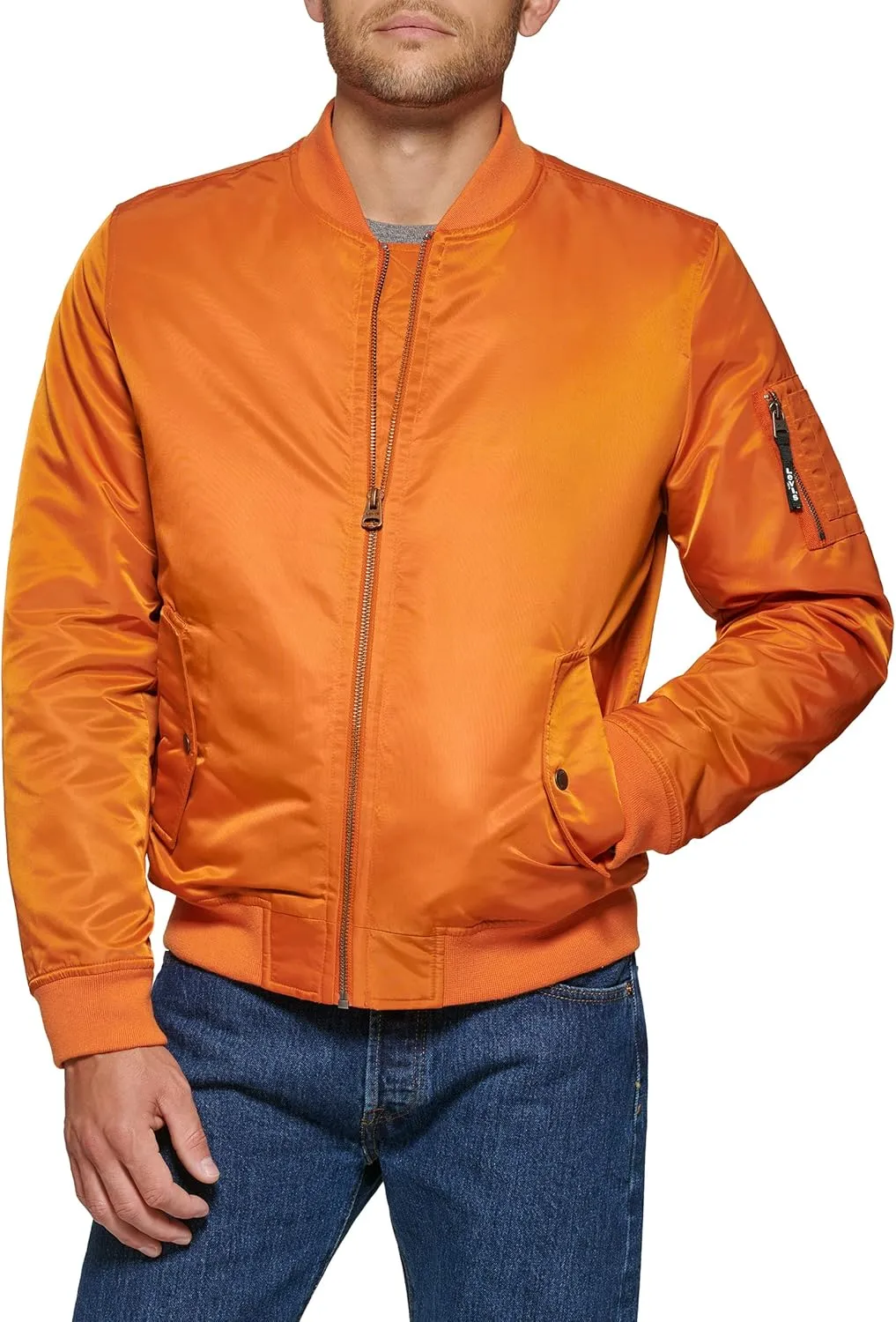Levi's Men's MA-1 Flight Lightweight Zip-Up Bomber Jacket