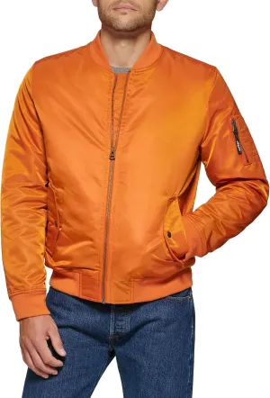 Levi's Men's MA-1 Flight Lightweight Zip-Up Bomber Jacket