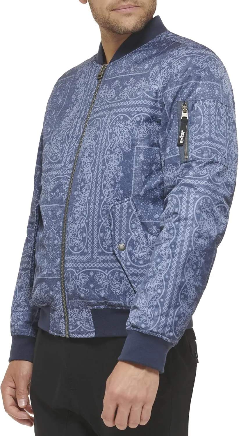 Levi's Men's MA-1 Flight Lightweight Zip-Up Bomber Jacket