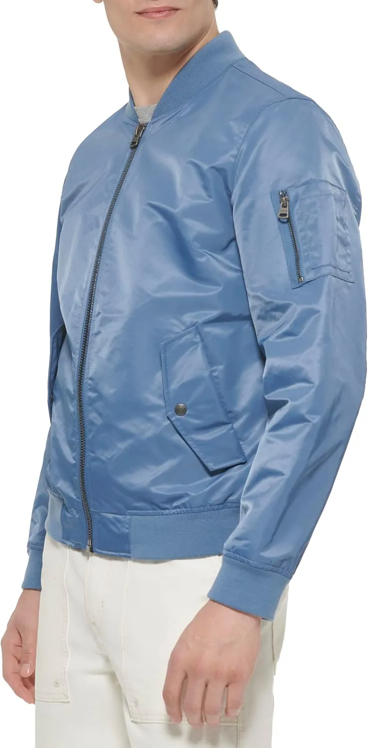 Levi's Men's MA-1 Flight Lightweight Zip-Up Bomber Jacket