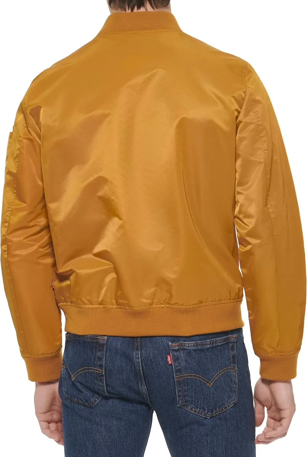 Levi's Men's MA-1 Flight Lightweight Zip-Up Bomber Jacket