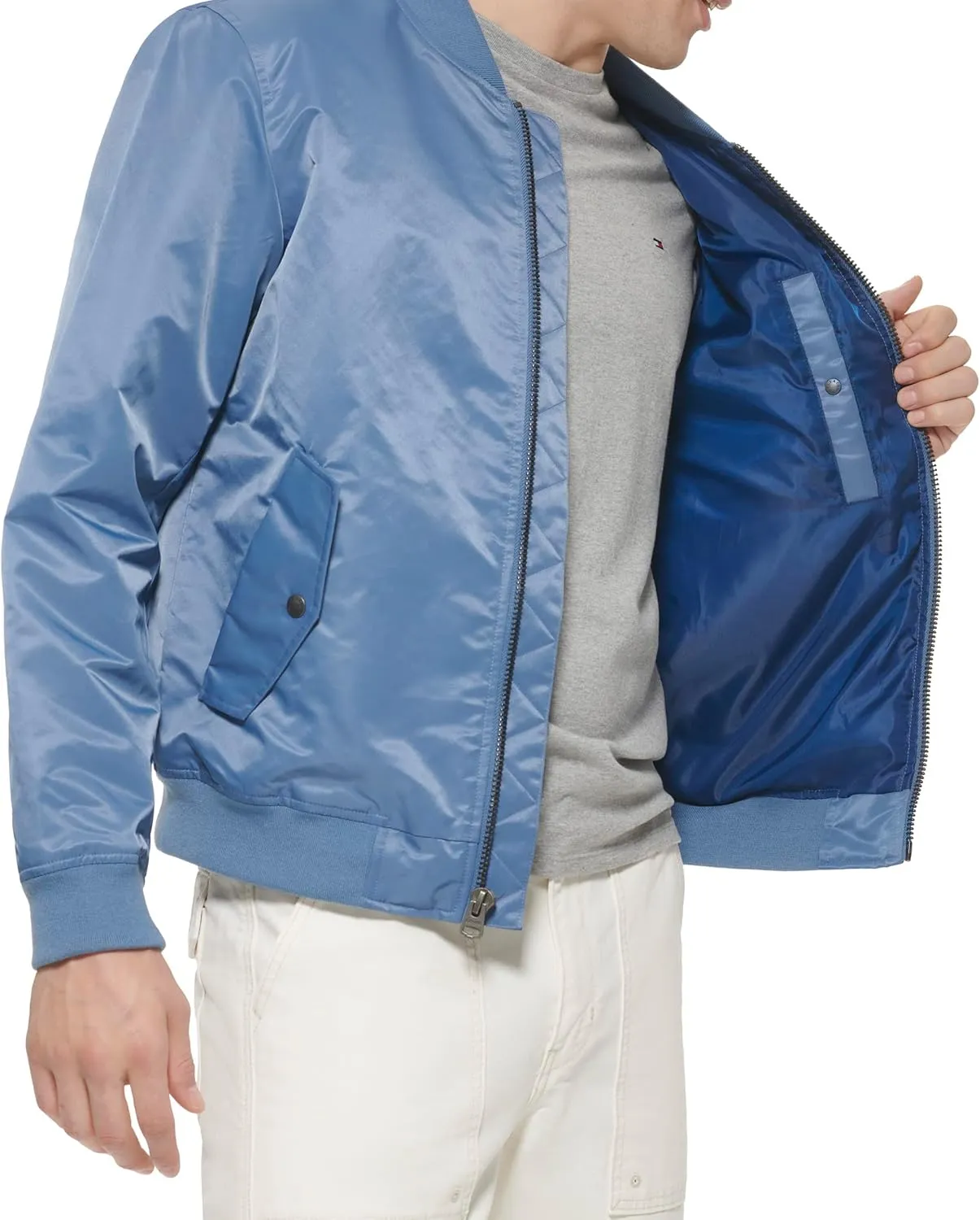 Levi's Men's MA-1 Flight Lightweight Zip-Up Bomber Jacket
