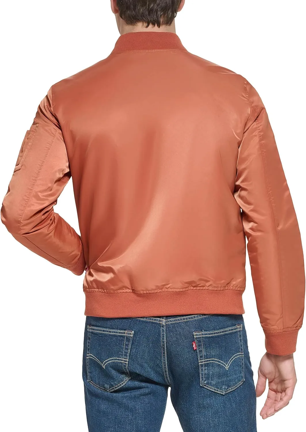 Levi's Men's MA-1 Flight Lightweight Zip-Up Bomber Jacket