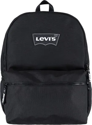 Levi's Unisex-Adults Classic Logo Backpack, Black, One Size