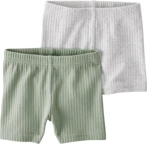 little planet by carter's Baby 2-Pack Shorts Made with Organic Cotton