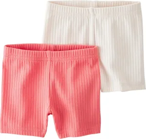 little planet by carter's Baby 2-Pack Shorts Made with Organic Cotton