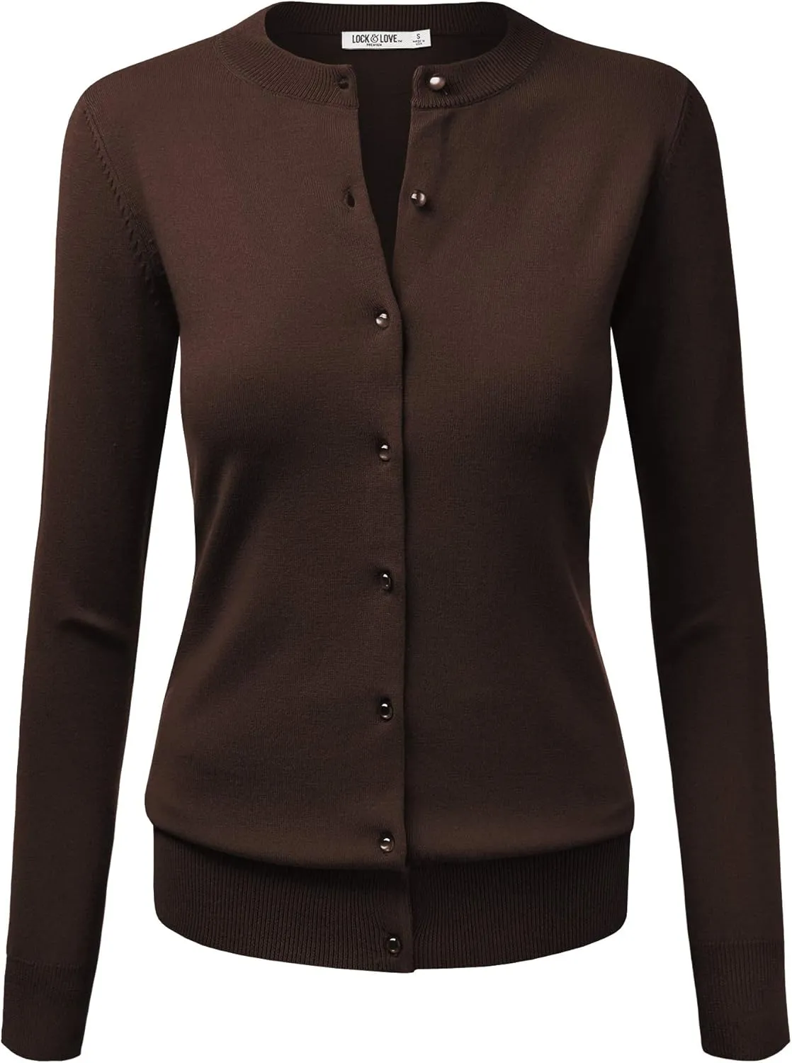 LL Womens Keep It Classic Round Cardigan