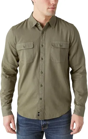 Lucky Brand Men's Livedin Long Sleeve Utility Shirt