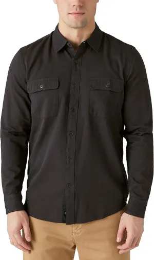 Lucky Brand Men's Livedin Long Sleeve Utility Shirt