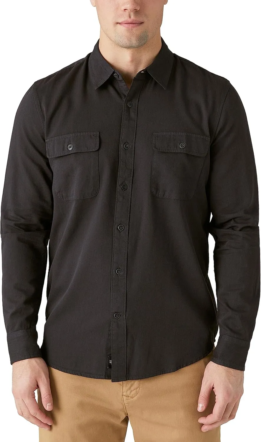 Lucky Brand Men's Livedin Long Sleeve Utility Shirt