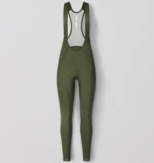 MAAP Team EVO Women's Thermal Bib Tights Bronze Green