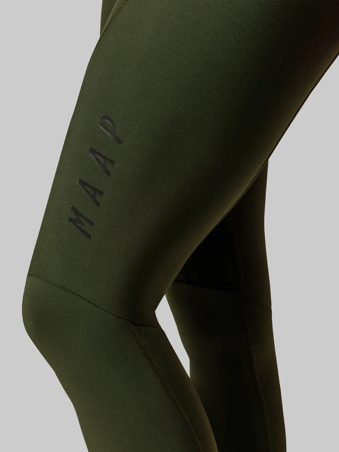 MAAP Team EVO Women's Thermal Bib Tights Bronze Green