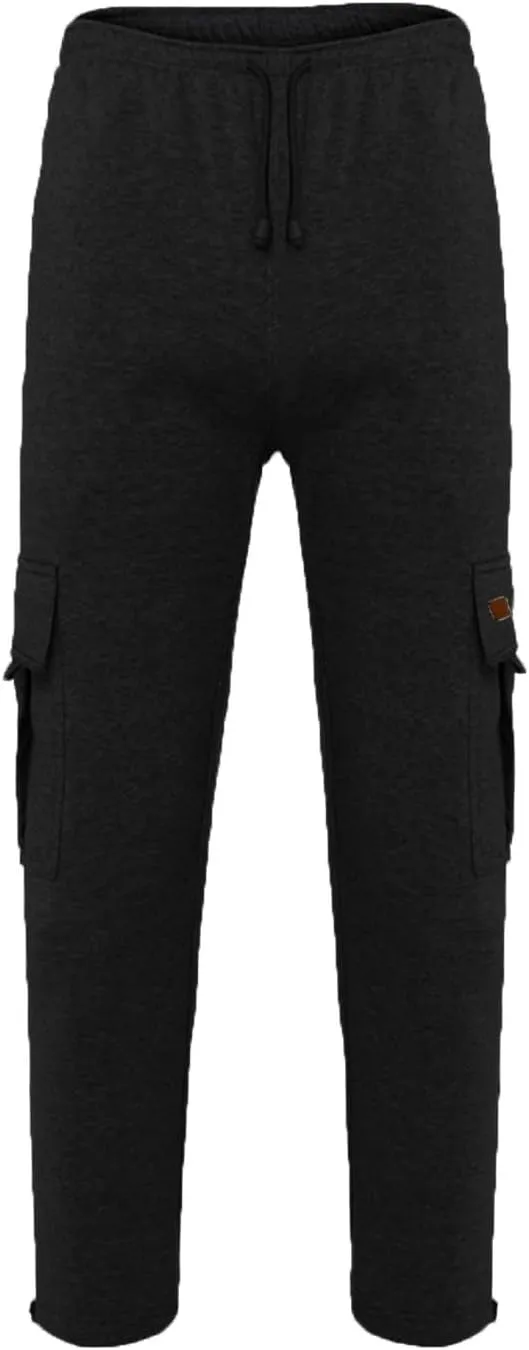 Male Fashion Fitness Trousers Loose Fit Hiking Joggers Outdoor Wearing Pants with Pockets Overalls Sweatpants