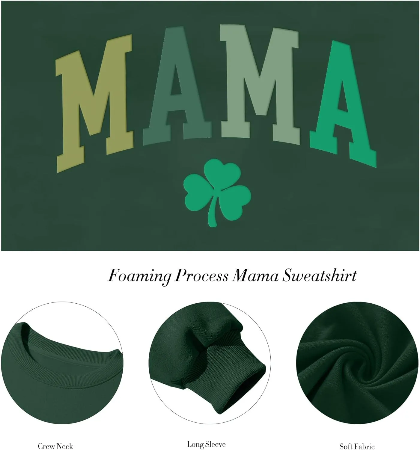 Mama Sweatshirt Women Mama Graphic Crewneck Sweatshirt Mom Gift Shirt Casual Long Sleeve Pullover Tops