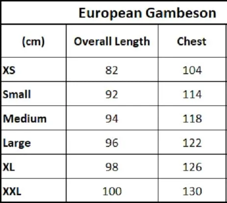 medieval cotton padded gambeson Red color cotton padded jacket Red color cotton padded coat Full sleeve cotton padded gambeson (XL, RED COLOR)