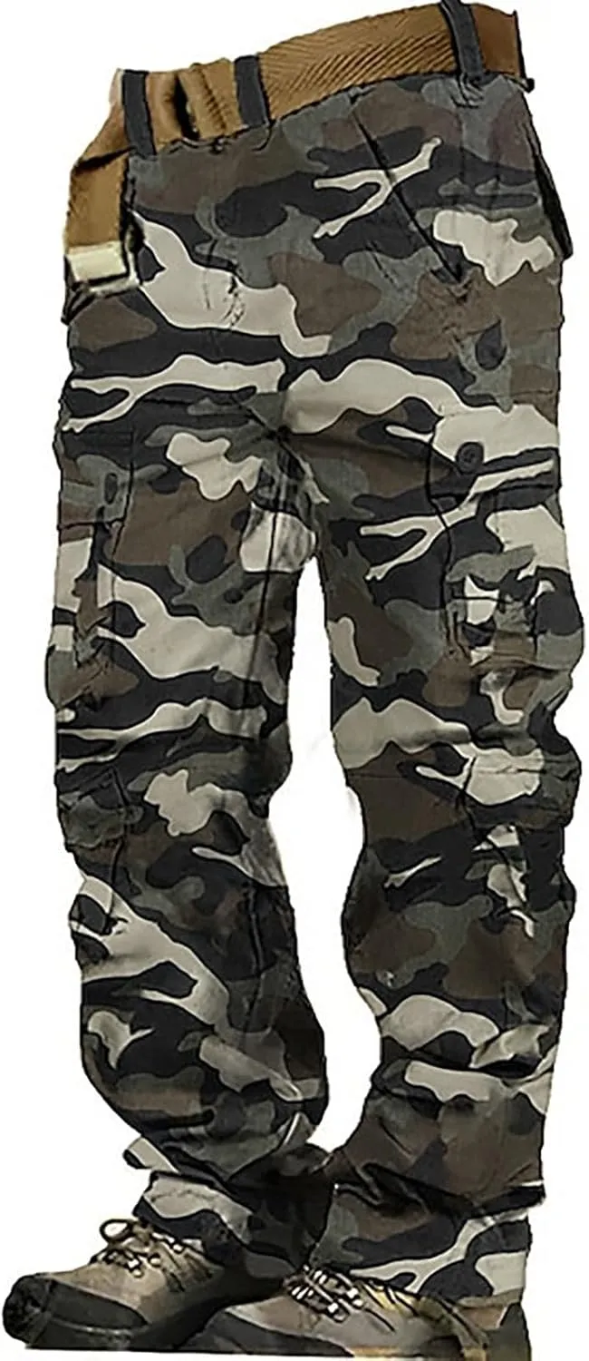 Mens Black Cargo Pants 6 Full Men's Cargo Cargo Pocket Men's Pants Sweats for Men Lightweight Sweatpants Men Mens