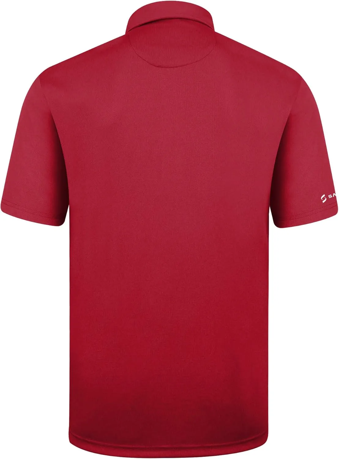 Men's Bowling Polo Shirts Material Wicks Sweat & Dries Fast, Size S-6XL