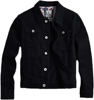 Mens Classic Slim Fit Trucker Denim Jean Jacket