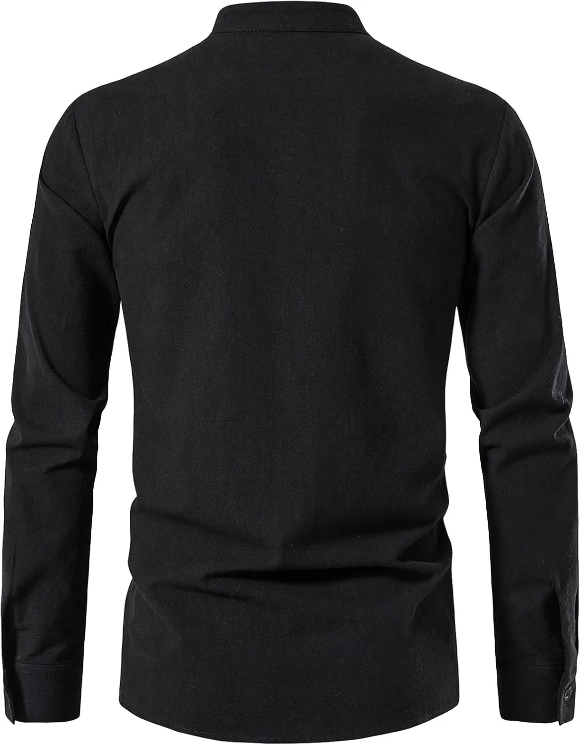 Men's Pure Cotton Retro Lace Up Shirts for Renaissance Pirate Viking Medieval