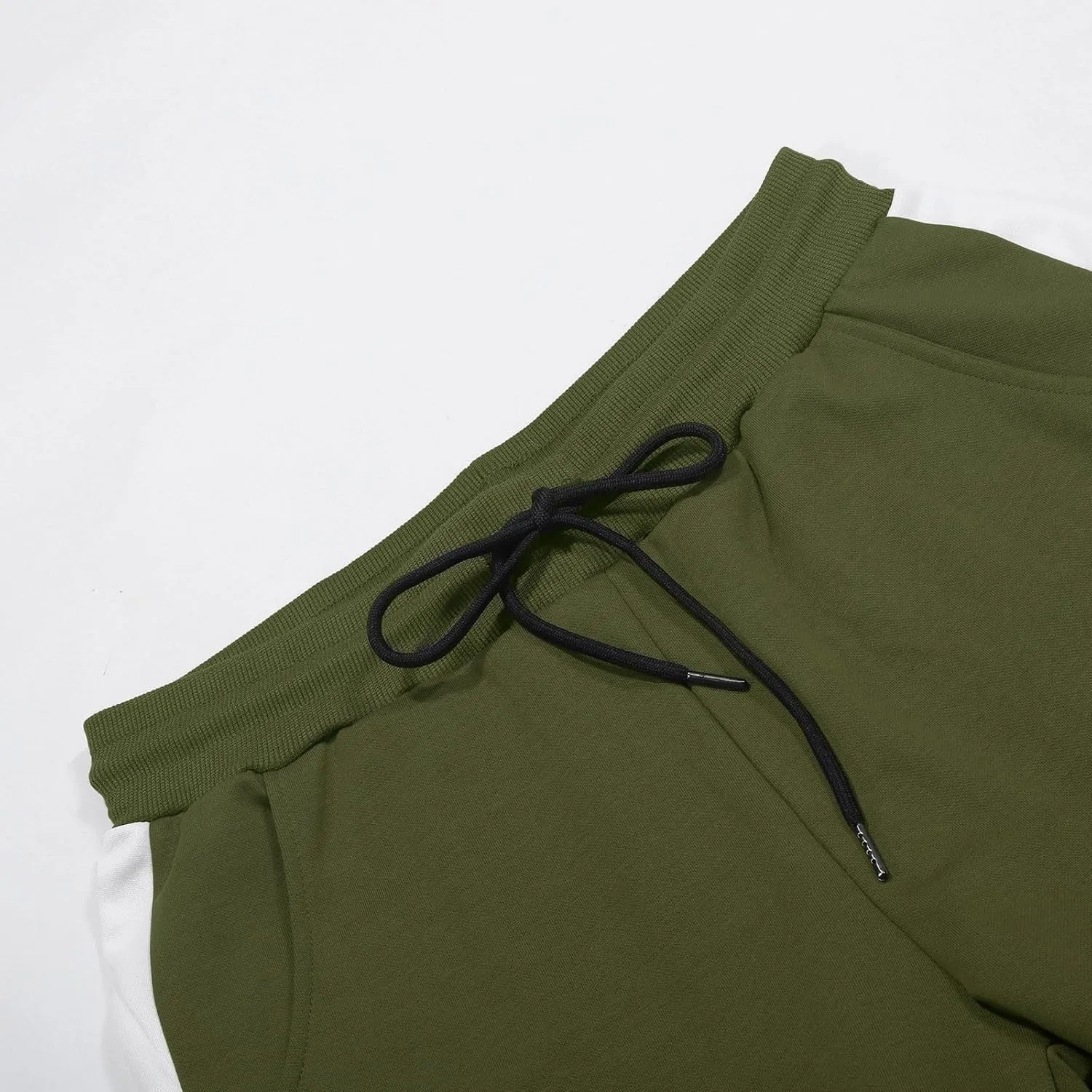 Mens Sweatpants with Pockets Hiking Linen Working Riding Elastic Waist Skinny Joggers Motorcycle Summer Cloth
