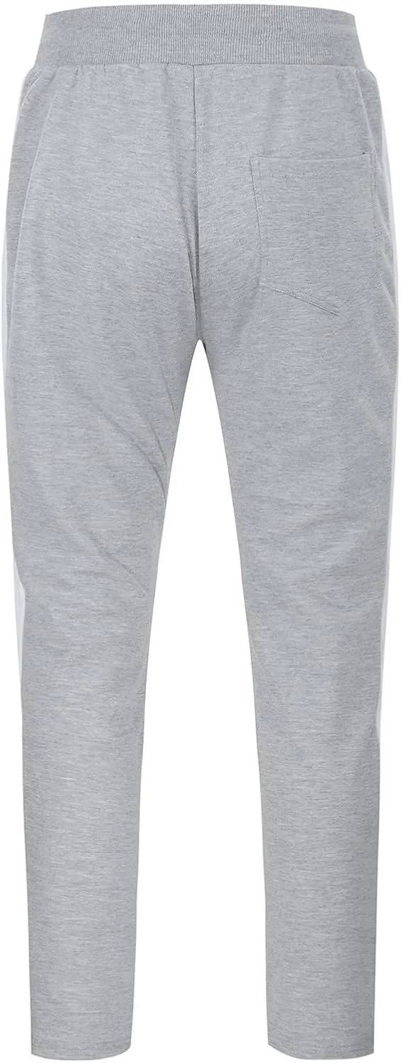 Mens Sweatpants with Pockets Hiking Linen Working Riding Elastic Waist Skinny Joggers Motorcycle Summer Cloth