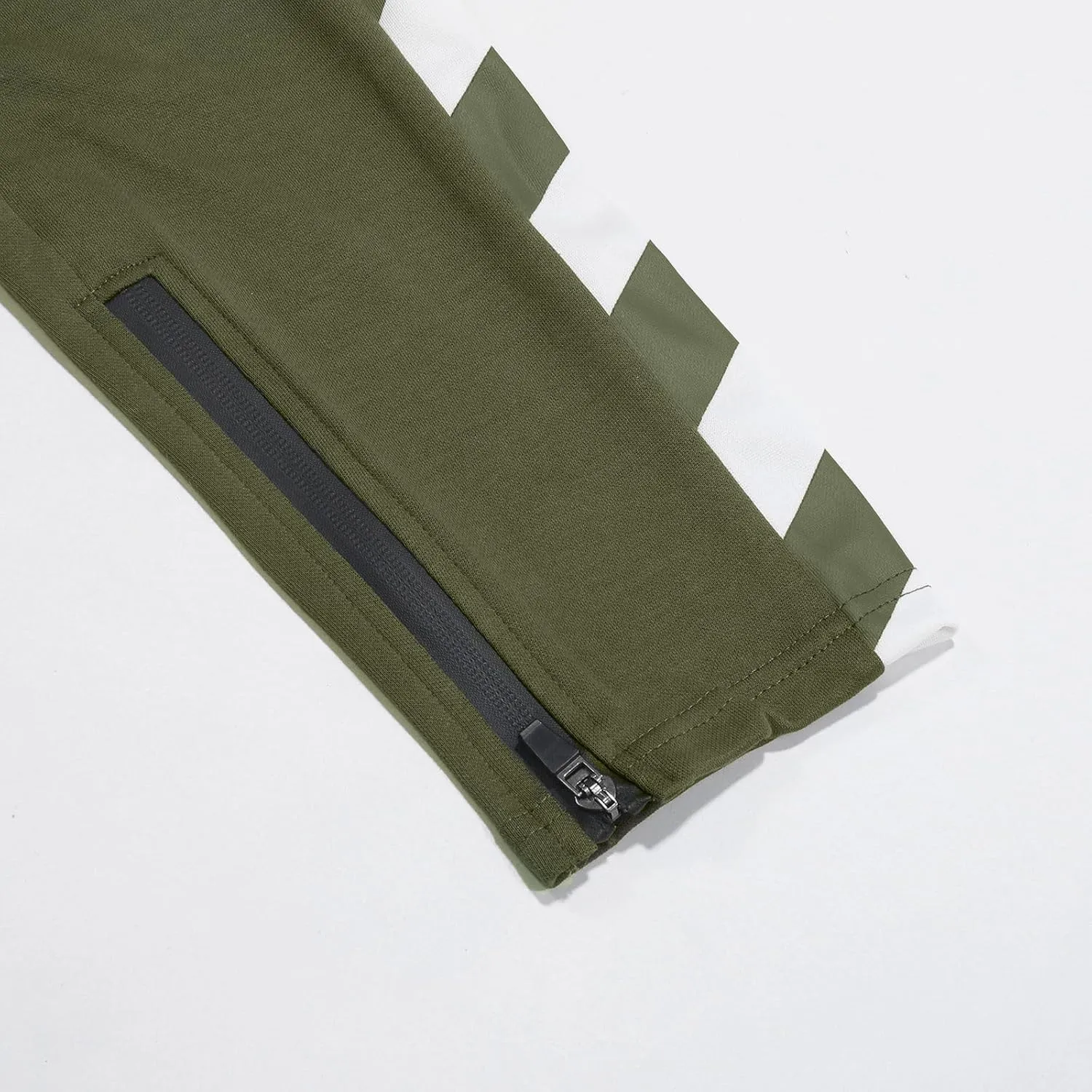 Mens Sweatpants with Pockets Hiking Linen Working Riding Elastic Waist Skinny Joggers Motorcycle Summer Cloth