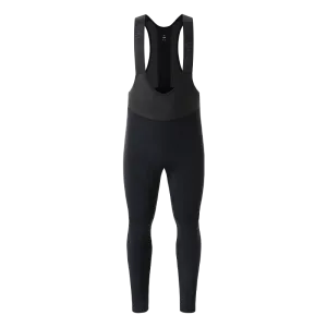 Men's Windproof Thermal Bib Tights PR-1 ShanSui-Black
