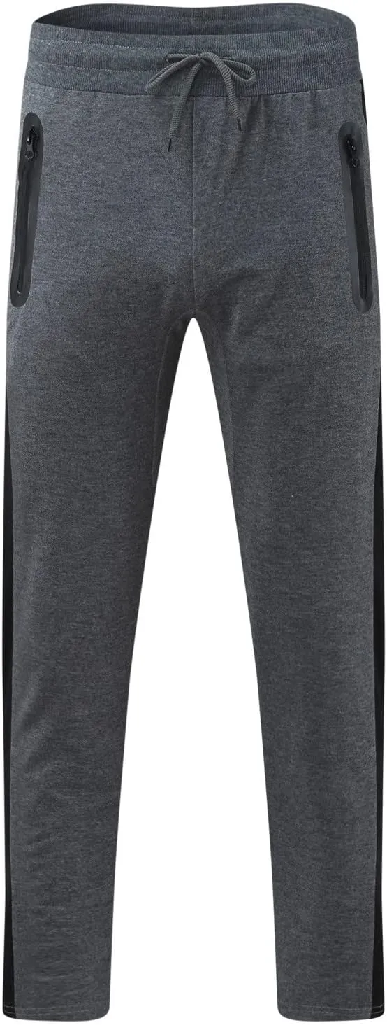 Mens Workout Cargo Sweatpants Pants Drawstring Waist Workout Outdoor Jogger Sweatpants Men Joggers Chino Cargo Pants