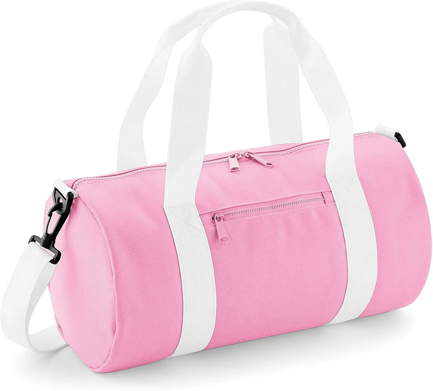 Mini Barrel Bag (One Size) (Classic Pink/White)