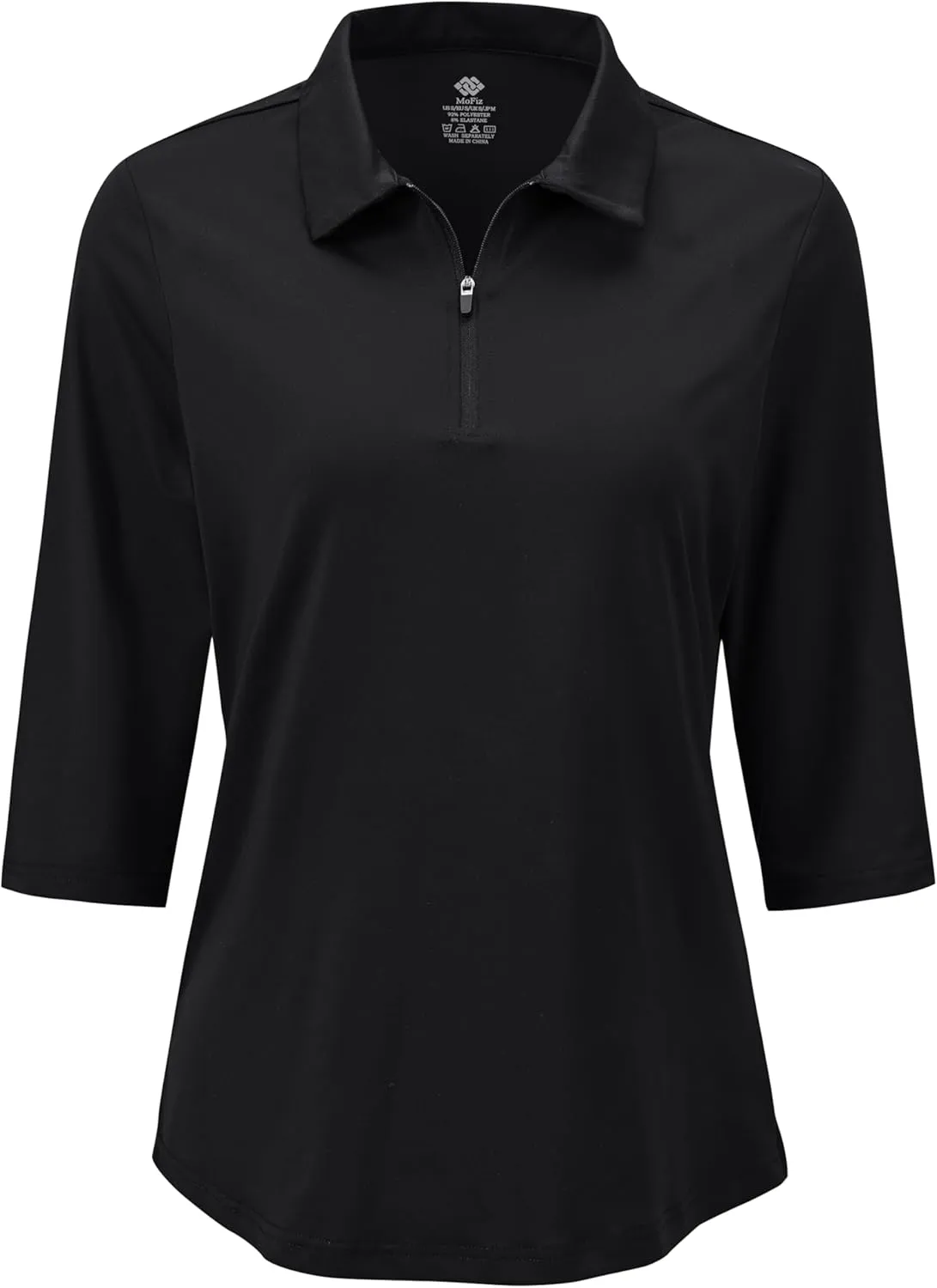 MoFiz Womens Short Sleeve Golf Polo Shirts Quick Dry Camo Lightweight UPF 50  Tennis Sports Athletic Tops Casual