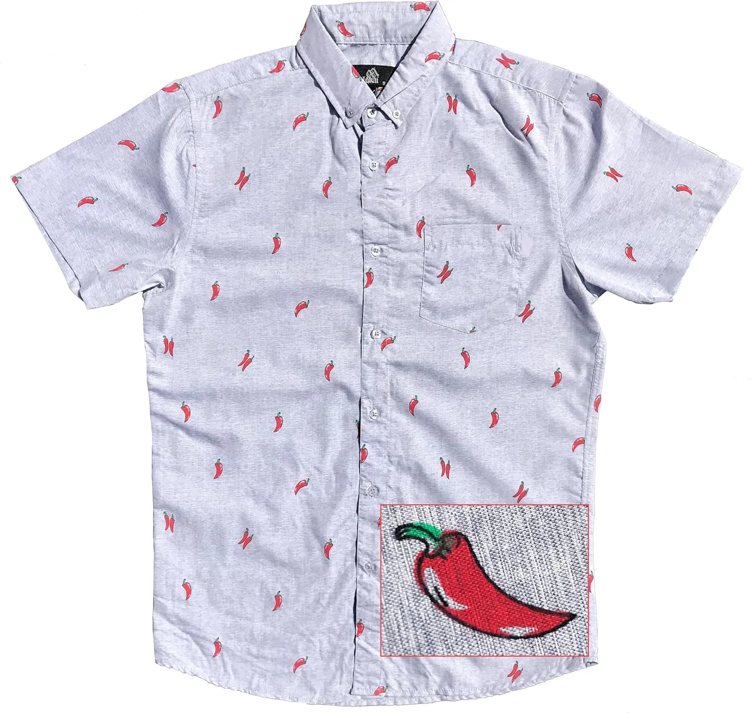 Molokai Surf Button Down Slim Fit Hawaiian Short Sleeve Shirts