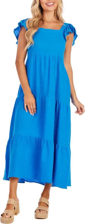 Mud Pie Women's Martha Maxi Dress