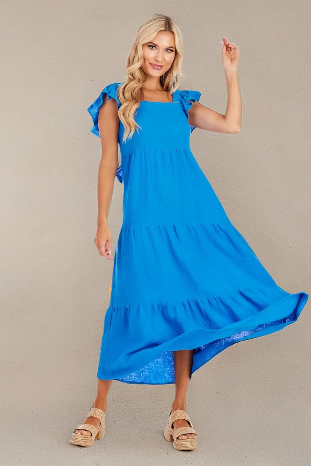 Mud Pie Women's Martha Maxi Dress