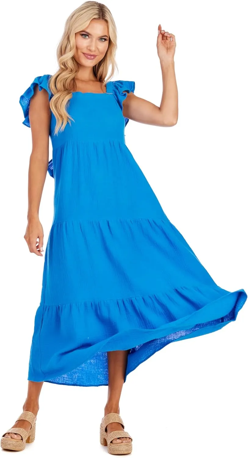 Mud Pie Women's Martha Maxi Dress