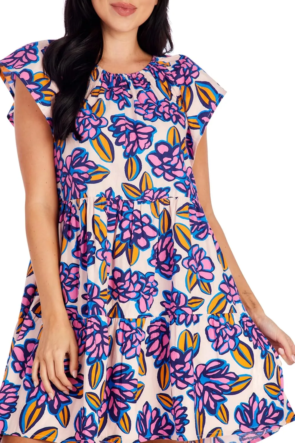 Mud Pie Women's Rachel Tiered Dress