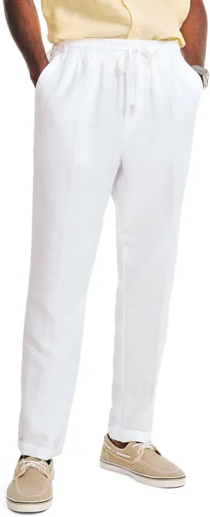 Nautica Men's Classic Fit Linen Drawstring Pant