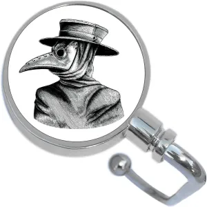 NewCharms Plague Doctor Vintage Image Classic Purse Hanger