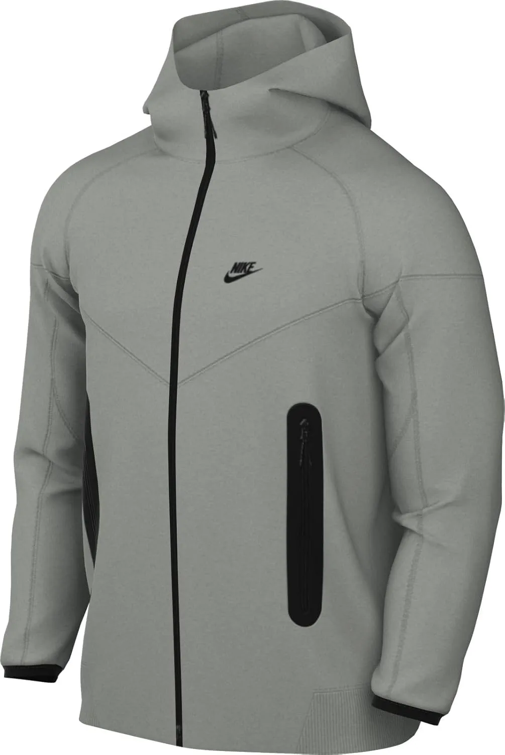 Nike Sportswear Tech Fleece Windrunner Full-zip Hoodie Mens Size- Medium MICA GREEN/BLACK