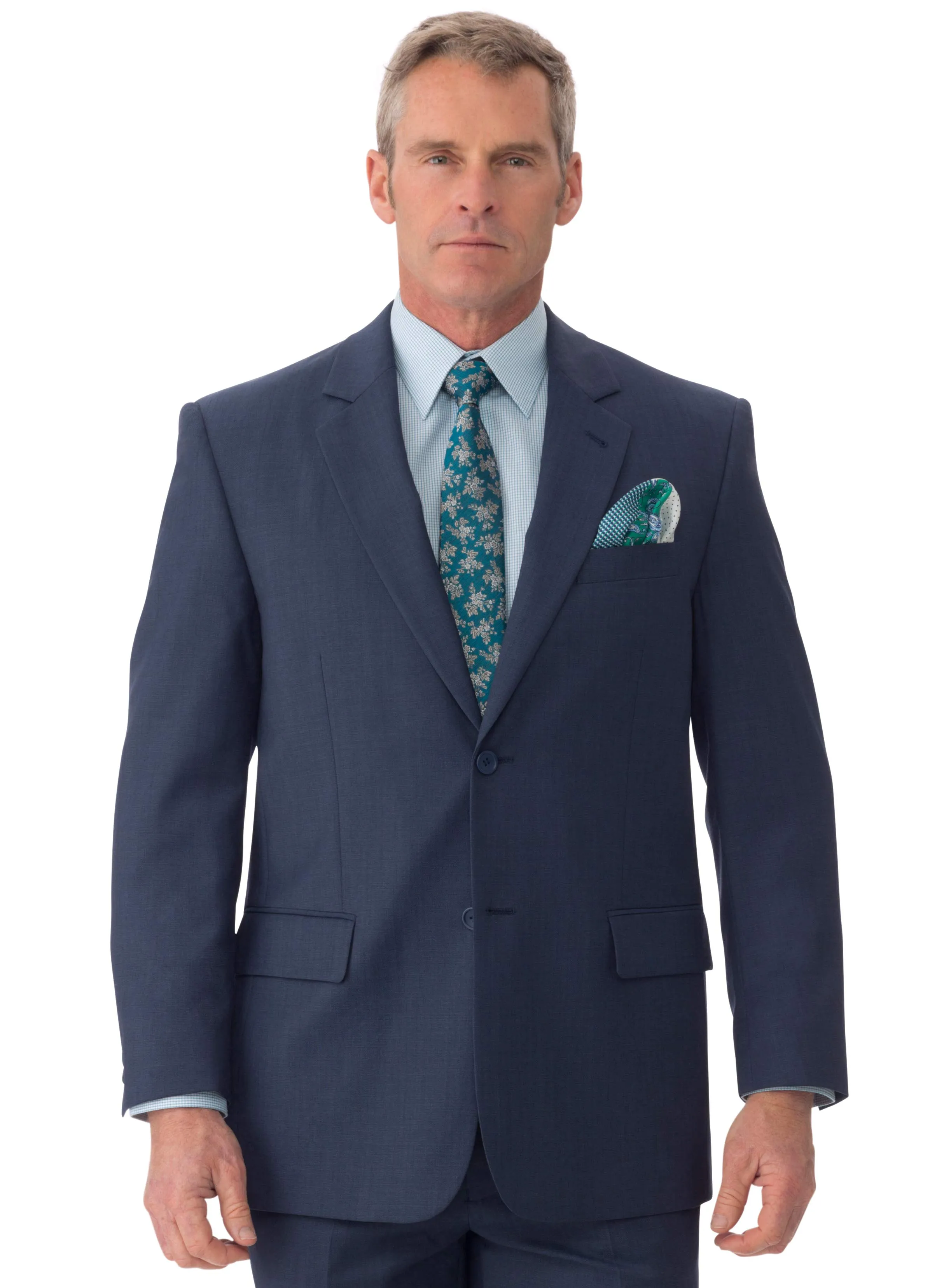 NOOJEE PURE WOOL BLUE SUIT