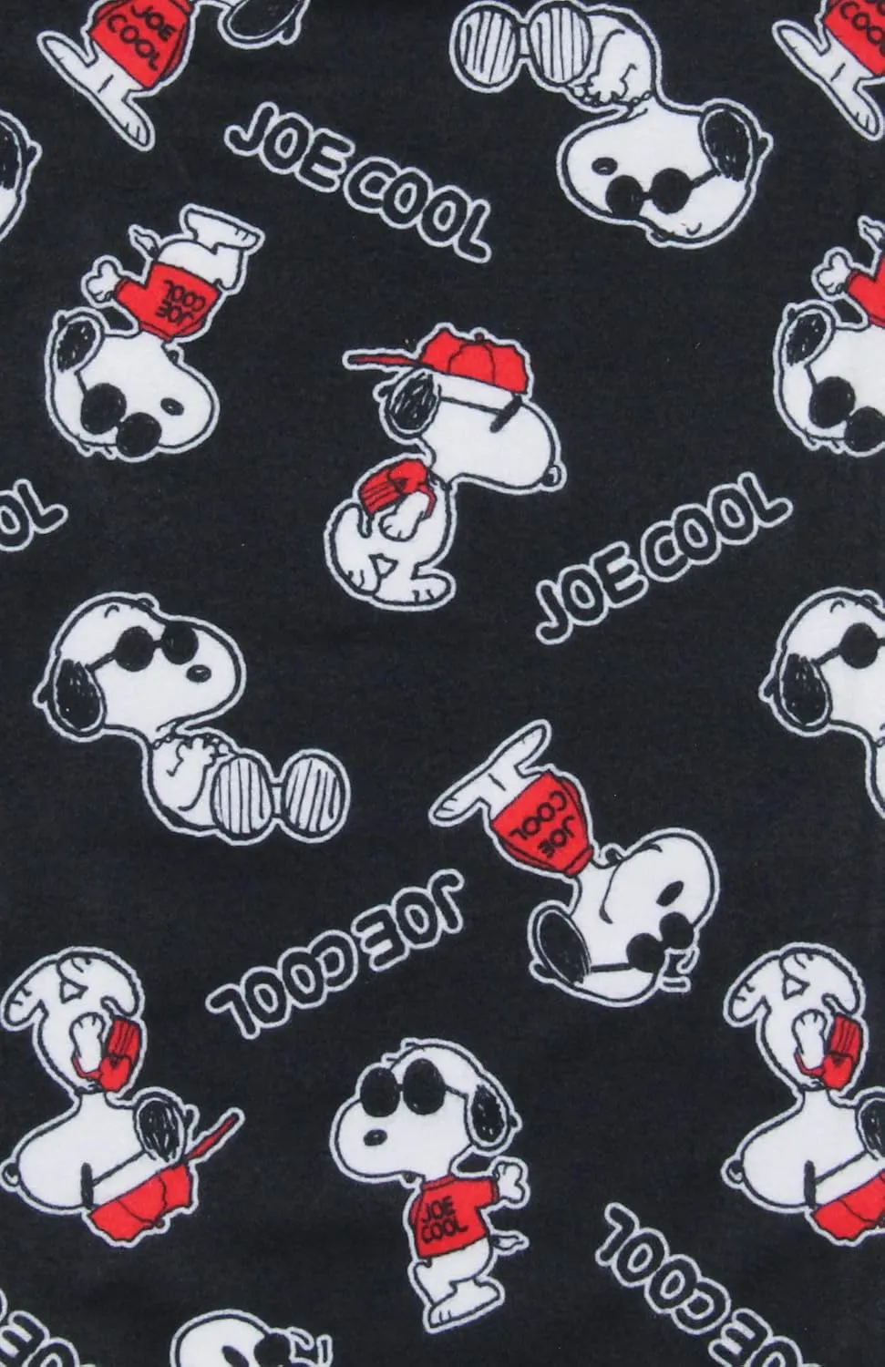 Peanuts Boys' Joe Cool Snoopy Character Tossed Print Sleep Pajama Pants