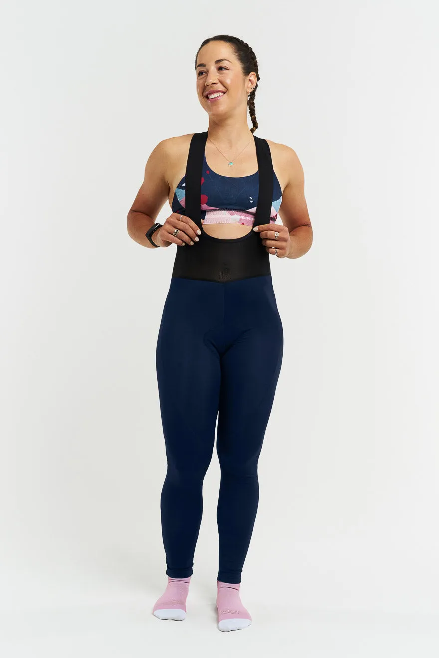 Peppermint Bib Thermal Tights