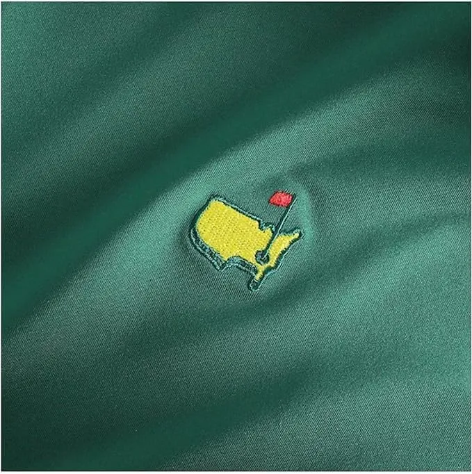 PETER MILLAR Masters Men's Performance Tech Augusta Green Golf Polo Shirt